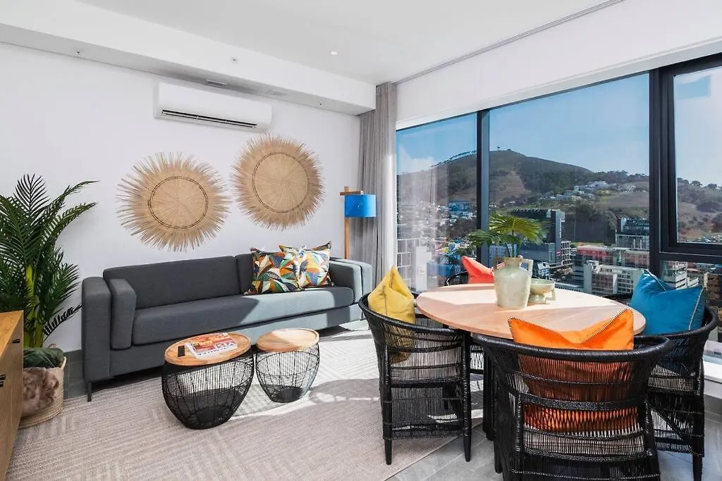 Modern Escape At The Rubik & Rooftop Pool, Ac Cape Town Güney Afrika